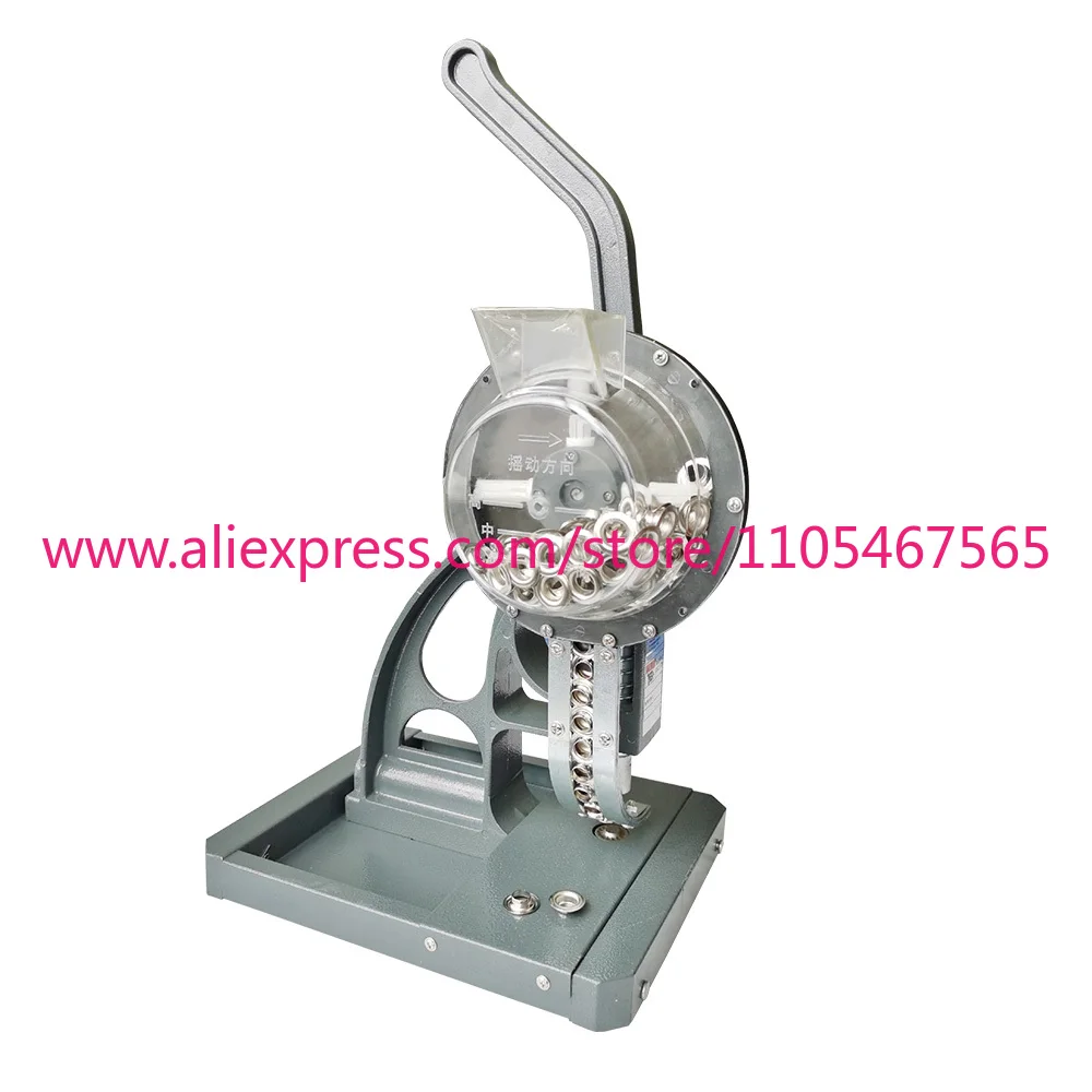 1PCS Tina semi-automatic buttonhole grommet punching machine banner tarpaulin tent paper and pvc bag hole punching machine