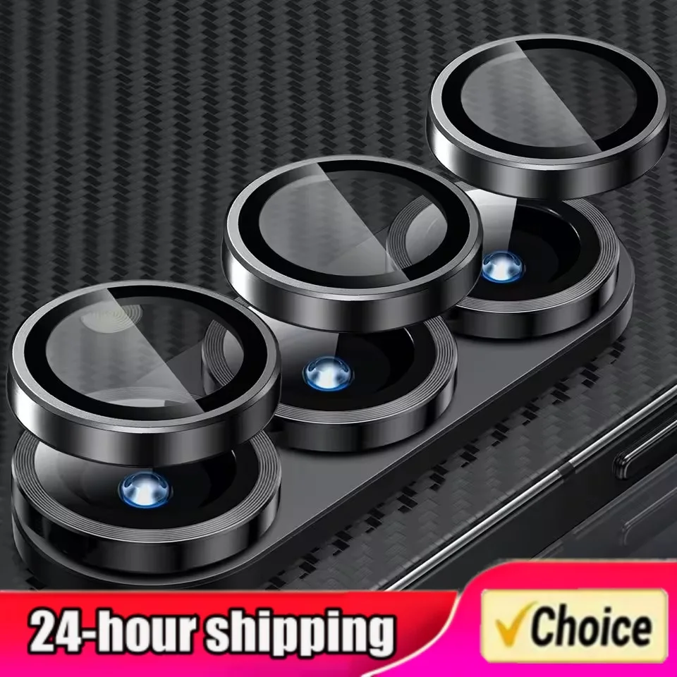 

3pcs Metal Camera Lens Protector For iPhone 11 12 13 14 15 16 Pro Max 15 14 Plus 13 12 Mini Camera Glass on iPhone 14 Pro Max