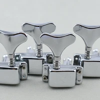 1 Juego de afinadores de clavijas de bajo eléctrico de 4/5/6 cuerdas de alta calidad