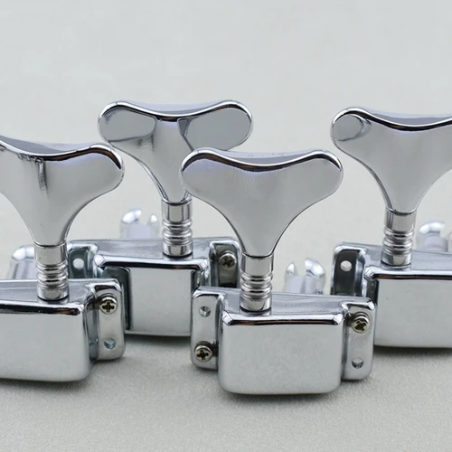 1 Juego de afinadores de clavijas de bajo eléctrico de 4/5/6 cuerdas de alta calidad