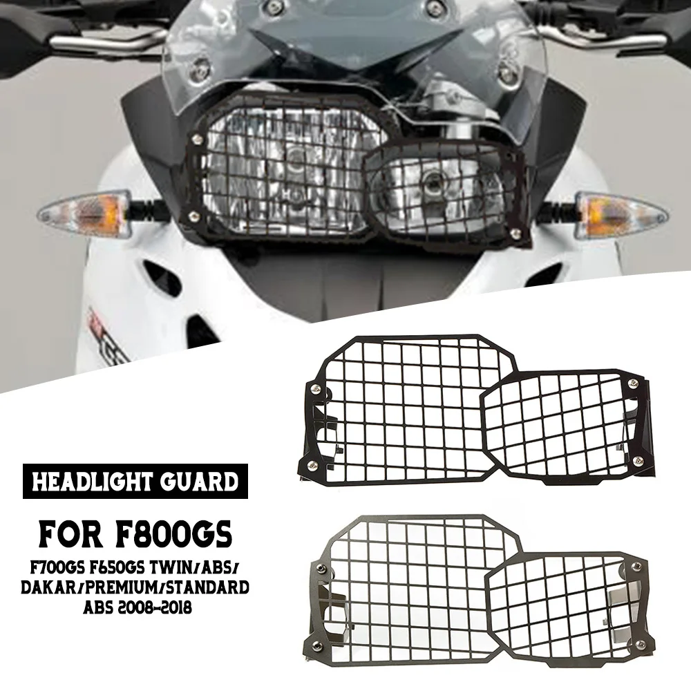 

Motorcycle For BMW F800GS F700GS F650GS Twin/ABS/DAKAR/Premium/Standard ABS 2008 2009-2018 Headlight Guard Protector Accessories