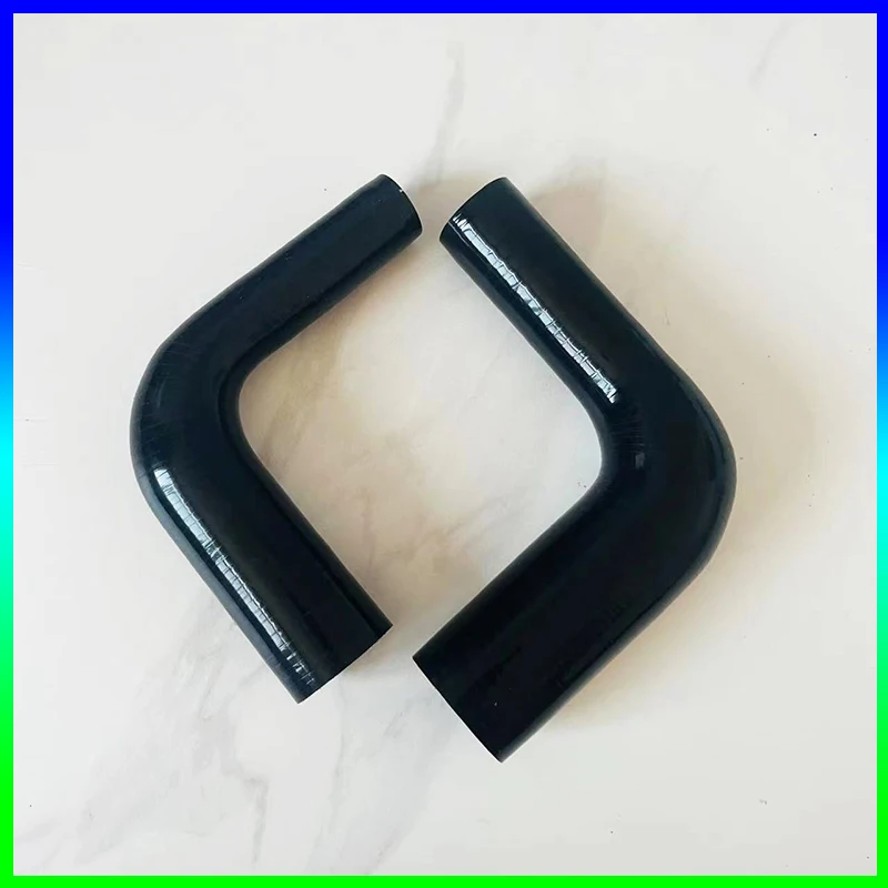 Black 90 Degree Reducer Silicone Flexible Hose Variable Diameter Silicone Flexible Hose For Air Intake High Pressure