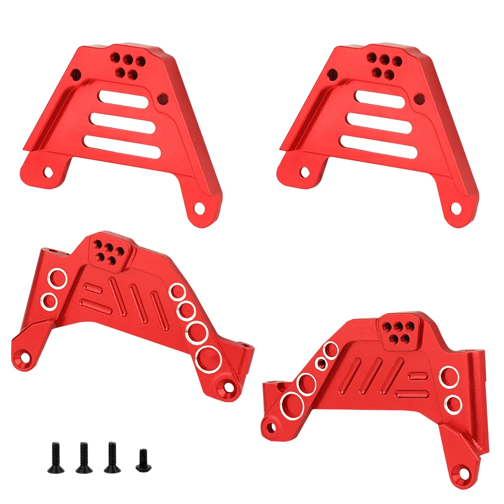 Metal Front Rear Suspension Bracket Shock Absorber Holder Damper Mounts For Axial SCX10 III AXI03007 1/10 RC Crawler Car Upgrade