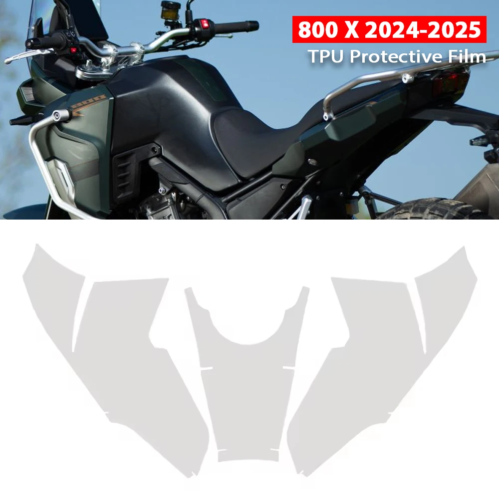 

800 X 2024-2025 PPF Motorcycle TPU Protective Film For KOVE 800X Self-Healing Full Body Paint Protection Scratch Resistant Kit