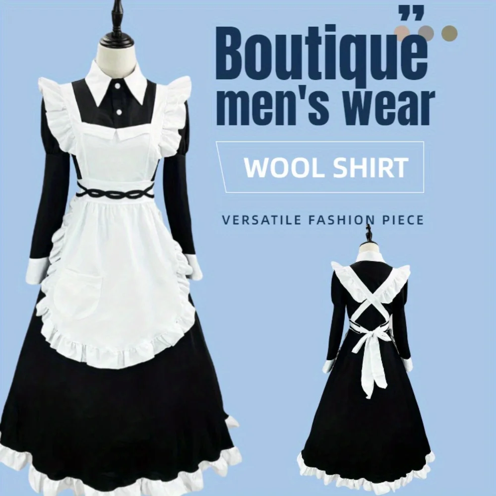 

Japanese Classic Maid Costume Cos Costume Cute Maid Uniform Anime Cosplay Costume Super Eye-catching