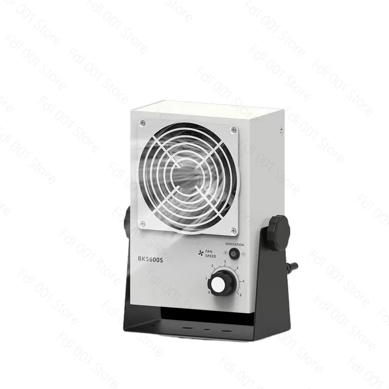Bk5600 smart ionizing air gun - desktop single-head dc hanging ion blower