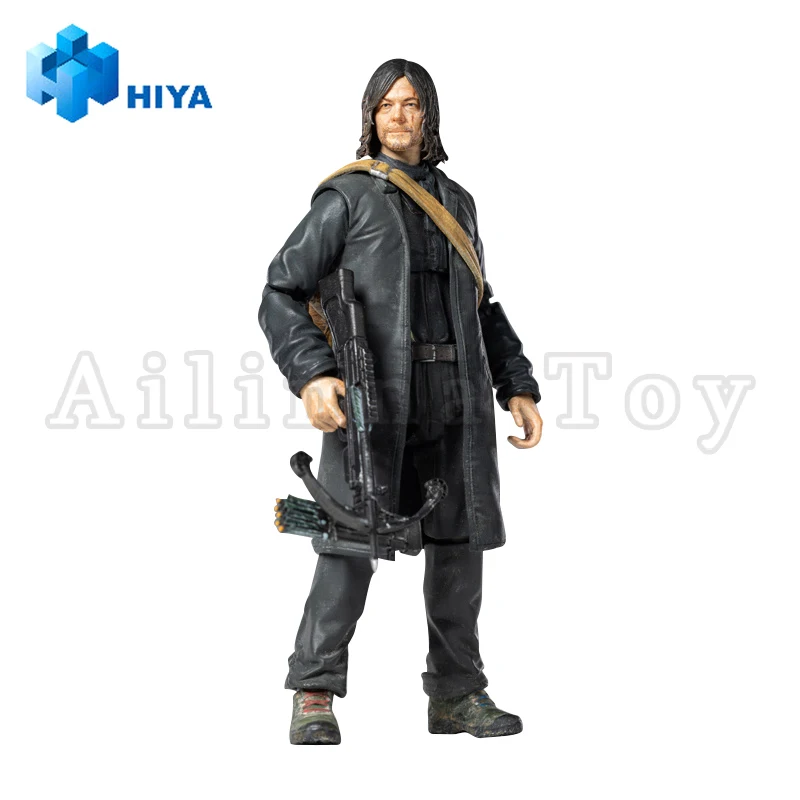 [Pre-Order]HIYA 1/18 4inch Action Figure Exquisite Mini Series The Walking Dead Daryl Dixon Daryl Anime For Gift Free Shipping