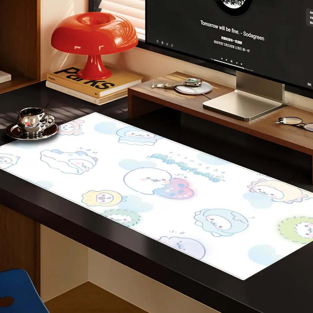 Mamegoma Mouse Pad MouseMat XXL Aksesoris Komputer Keyboard Besar Laptop Table Pad Produk Baru Gamer Gaming