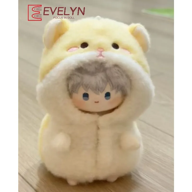 

Evelyn Lovely Plush jumpsuit 10CM Doll Clothes Starfish Body Cloak For Game Love and Deepspace Idol Doll Outfit Toys Accessories