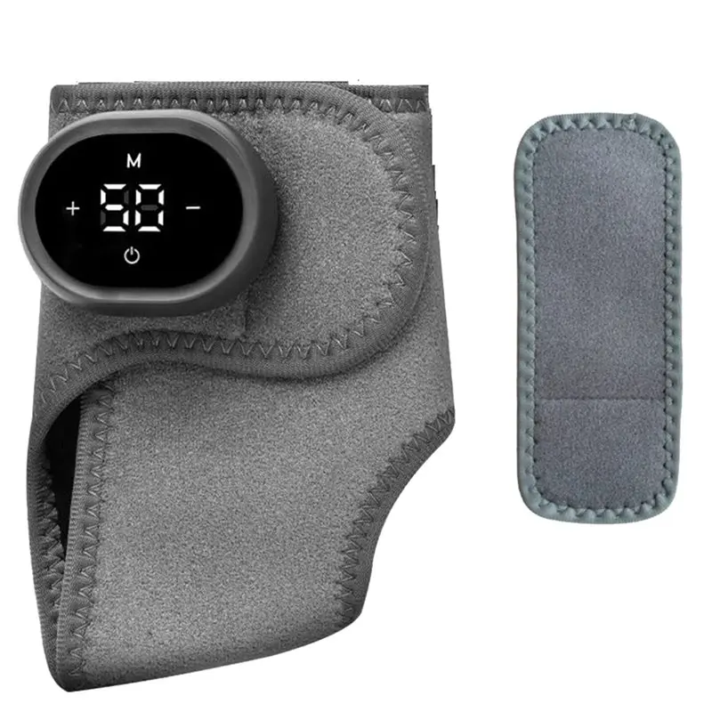 【NECESSITY】For Pain Relief Foot Massager, 3 Levels Of Massage, 5 Heat Settings And LCD Display Circulation With Extension Strap