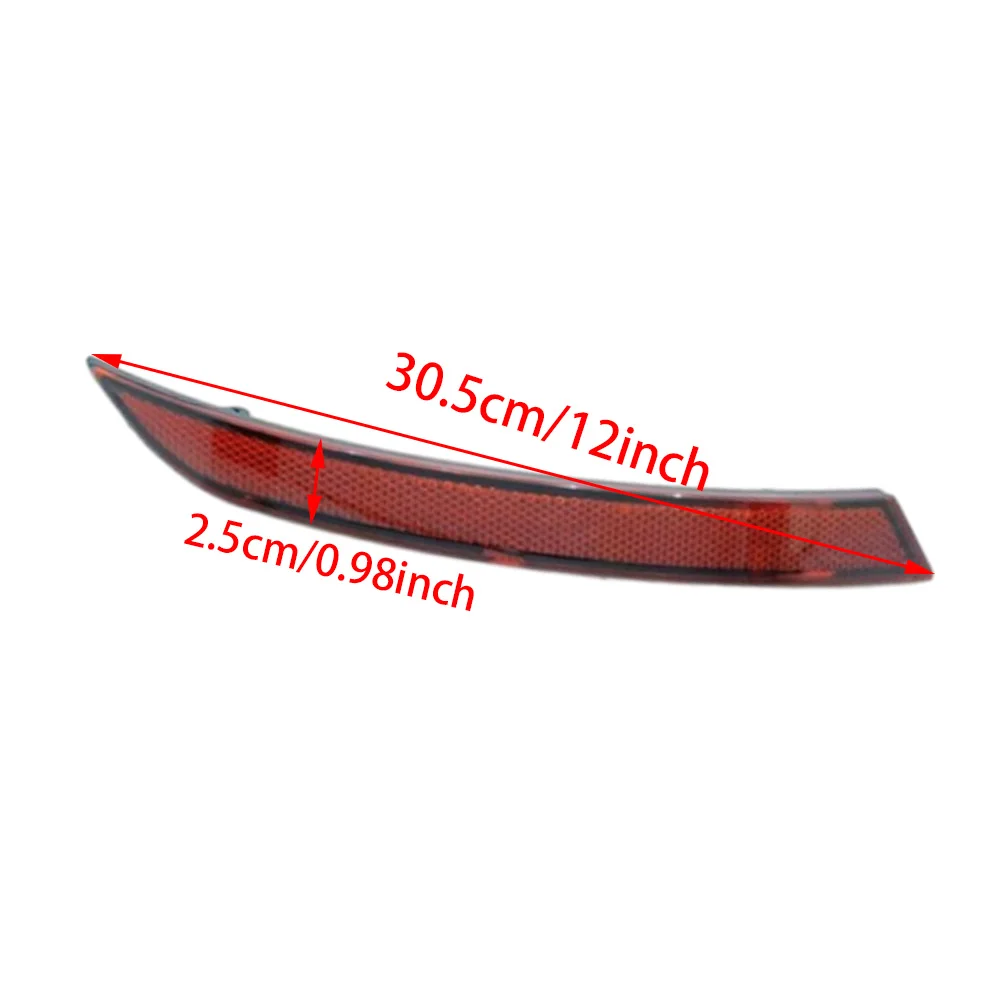 For Volkswagen VW Passat CC 2008-2011 3C8945105B 3C8945106B Car Red Lens Rear Bumper Brake Lights Tail Warning Signal Fog Lamp