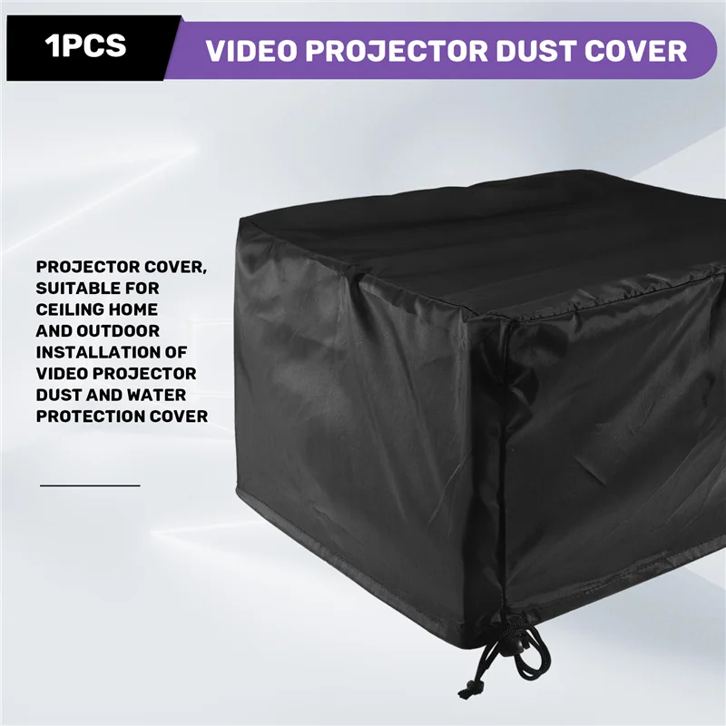 Projector Cover, Suitable For Ceiling Home And Outdoor Installation Of Video Projector Dust And Water Protection Cover-AU47