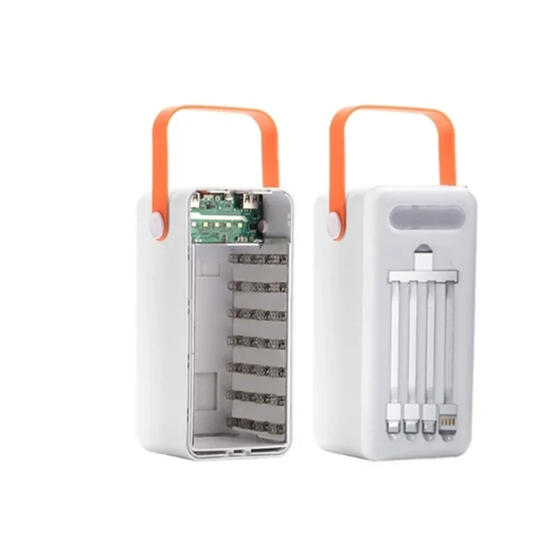 

AED5-Dual USB 28X18650 Case Mobile Phone Fast Storage DIY