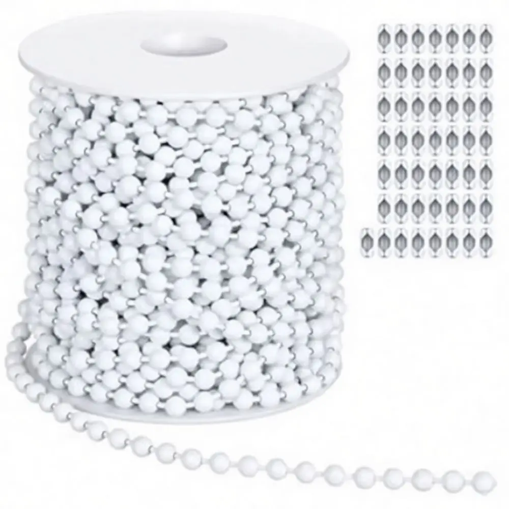Rustproof Stainless Steel Bead Chain For Roller Blinds Metal Cord Replacement Durable Curtain Parts Window Dressing Accessories
