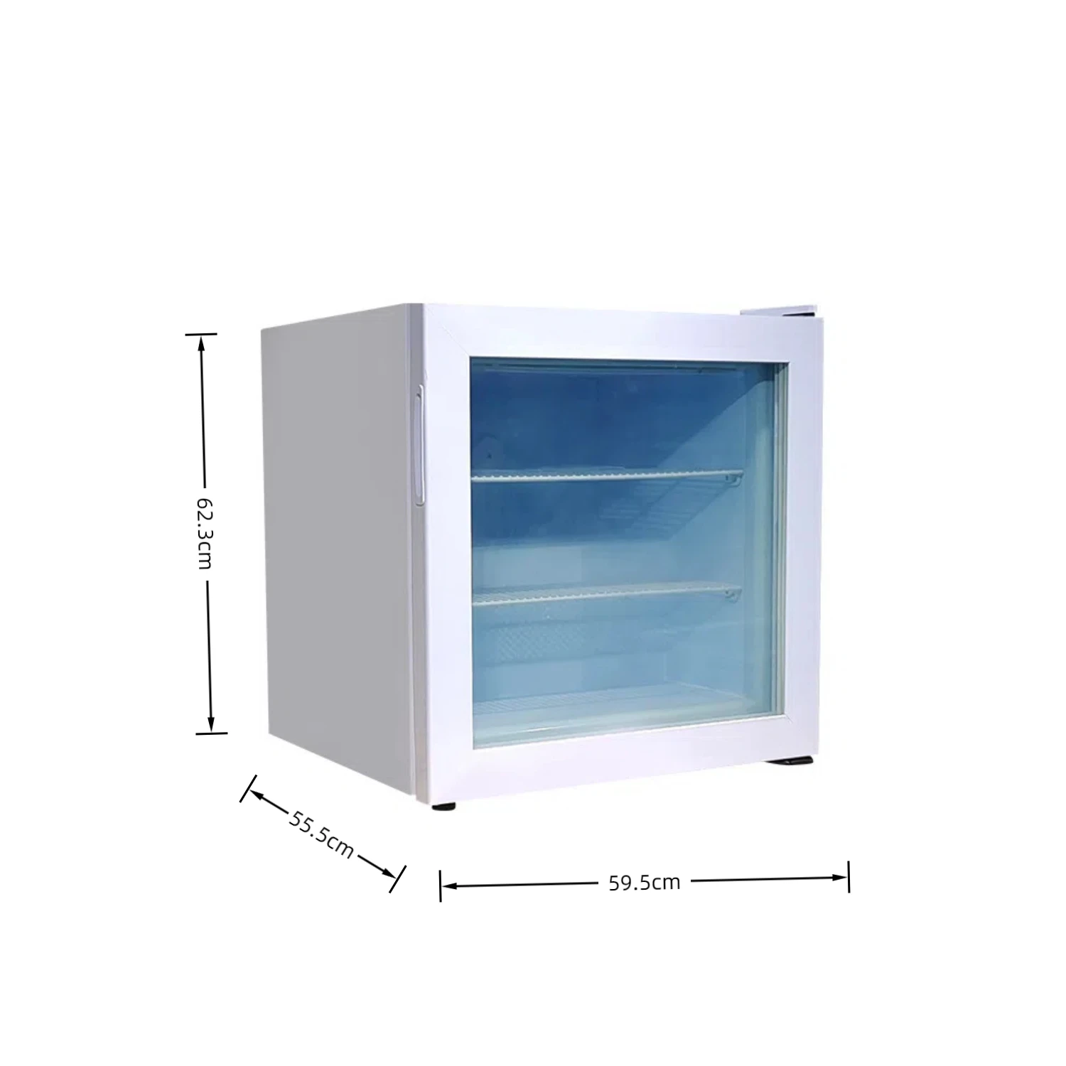 Nuelead Fast-Freezing Portable Color Steel Plate High-Quality Space-Saving Design Small Home Compressor Mnini Freezer