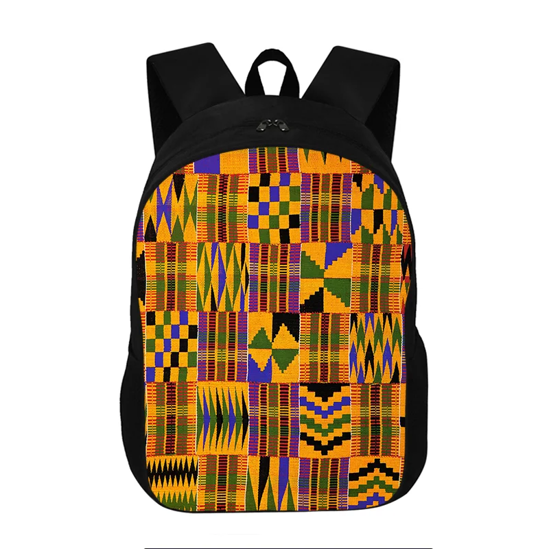 2022 New African Print  Backpack Fashion Afro Bookbag Shoulder Bags 3D Print School Bag Mochilas Student Travel Backpack