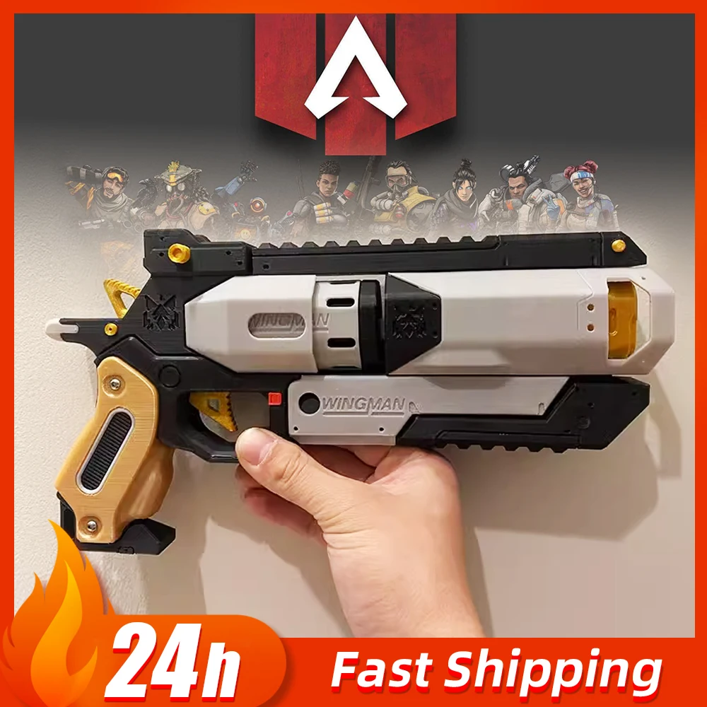 

Apex Legends Mozambique 3D Printed Gun Model Auxiliary Pistol Non-Firing Game Peripherals Cosplay Prop Desk Ornament Gamer Gift