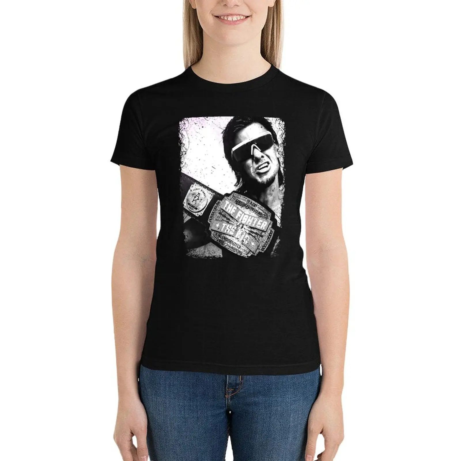 Theo Von T-Shirt Esthetische Kleding Vrouwelijke Kleding T-Shirts Voor Vrouwen