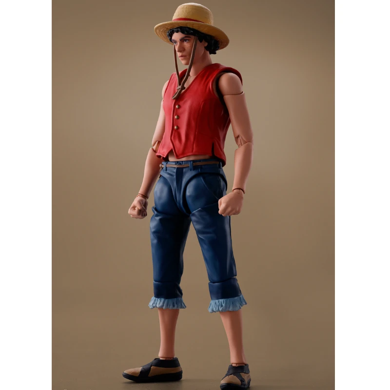 In Stock Original Bandai One Piece SHF Monkey D. Luffy Action Figures Animation Genuine Toys Gifts Model Anime Hobby Collector