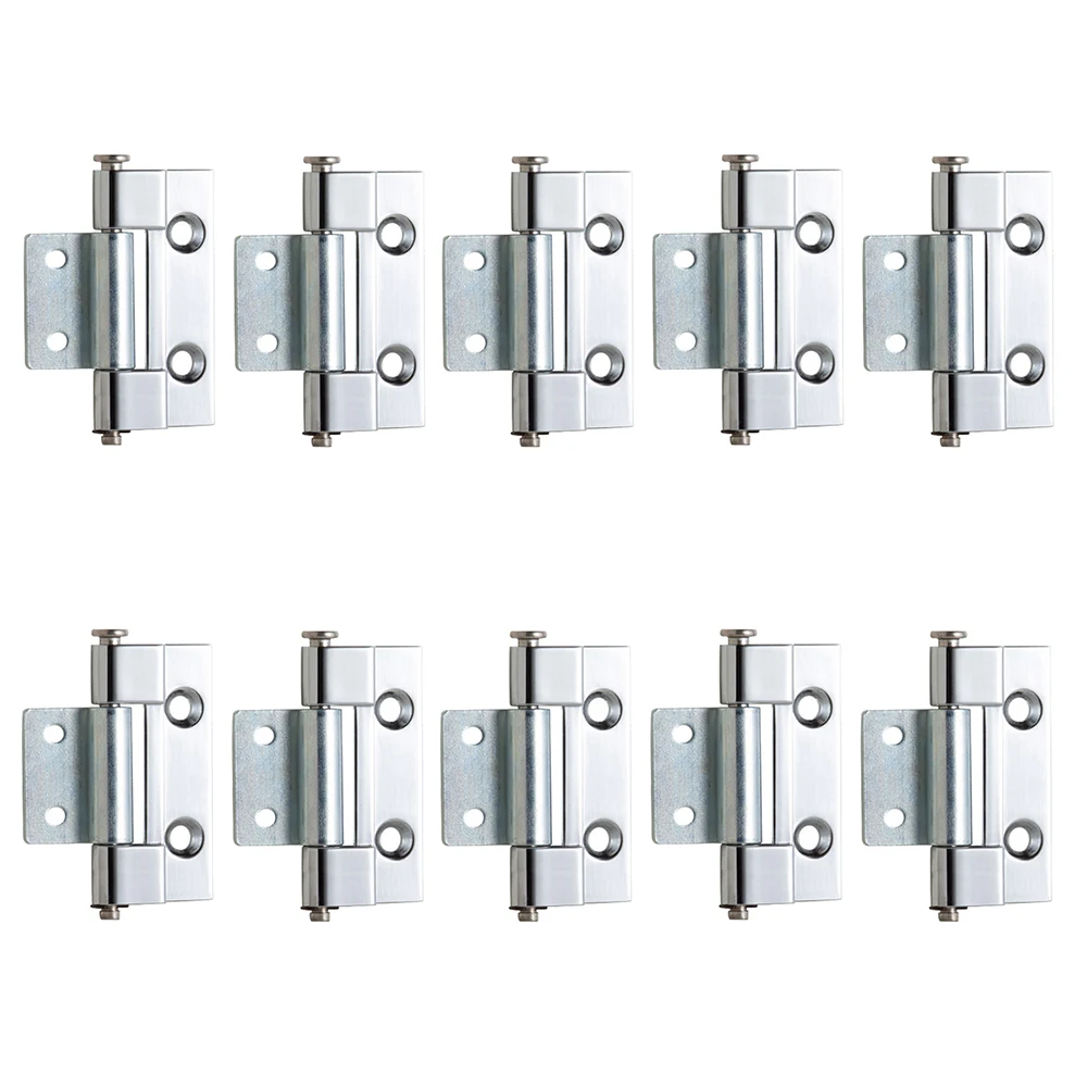 

20PCS Zinc Alloy Industrial Hinges Distribution Box Bolt Hinges Switch Electric Cabinet Hinge Mechanical Equipment Latch Hinges