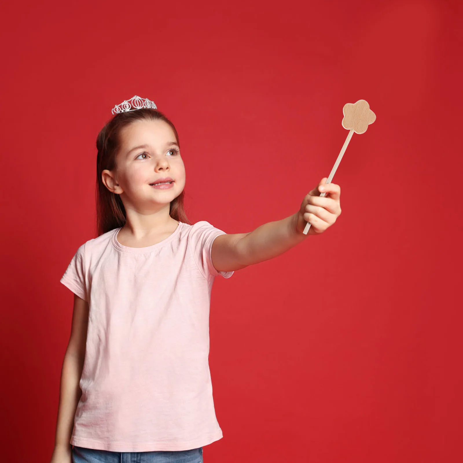 

5Pcs DIY Fairy Sticks Wooden Wands for Drawing Painting Party Favors Hand Eye Coordination Art Projects Decorations