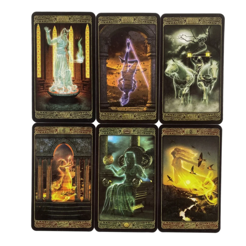 Ghost Tarot Cards A 78 Deck Oracle English Visions Divination Edition Borad Playing Games