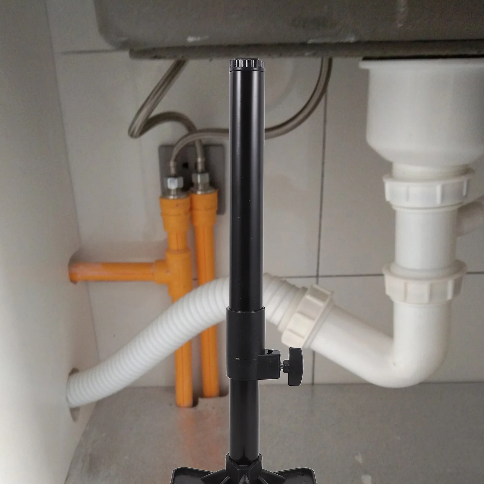 

2 шт. регулируемые черные кронштейны для раковины, кухонные опорные стойки, металлический держатель для умывальника, установка для ремонта раковины