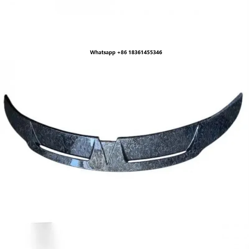 

car rear wing turbo fiber rear spoiler top stabilizer for model 3