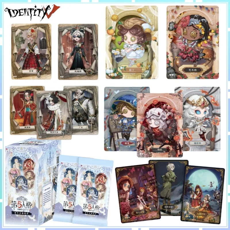 New Identity V Card Time Carving Series 3 Basic Edition Blind Box Official Licensed Game Merchandise Cartoon Anime Surprise Gift
