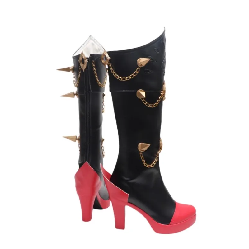 Zenless Zone zéro Lucy Cosplay chaussures bottes Luciana Auxesis chaussures Theodoro De Montefio fils De Calydon Halloween femmes accessoires