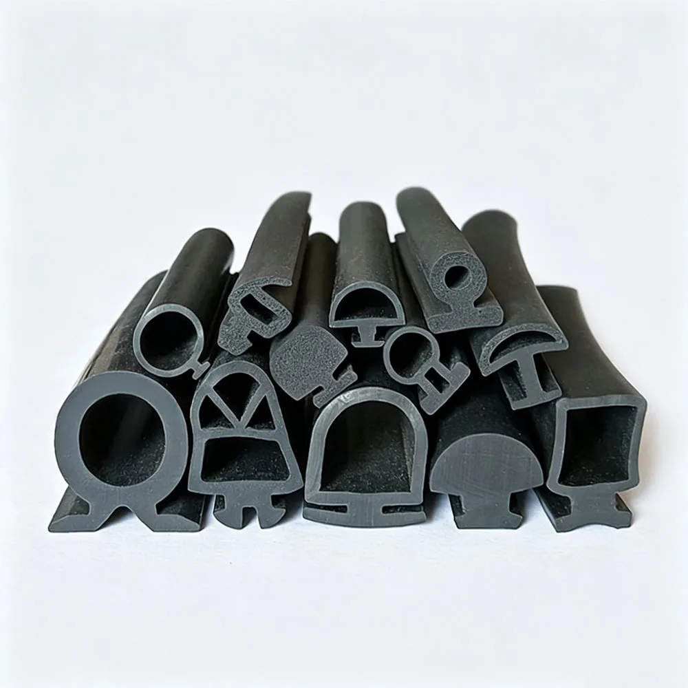1-10 Meter EPDM Clip-In Rubber Silicone Sealing Strip Width 4-12mm UPVC Doors And Windows Dustproof And Soundproof Rubber Strip