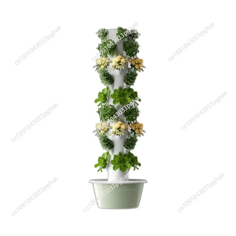 Vertical hydroponic tower intelligent vegetable planter, soilless cultivation equipment