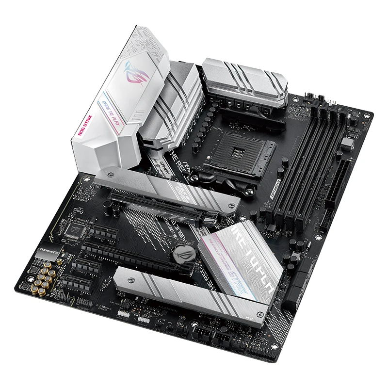 Asus Moederbord Rog Strix B550-A Gaming Ondersteuning Cpu3700x/5600x/5800x (Amd B550/Socket Am4)