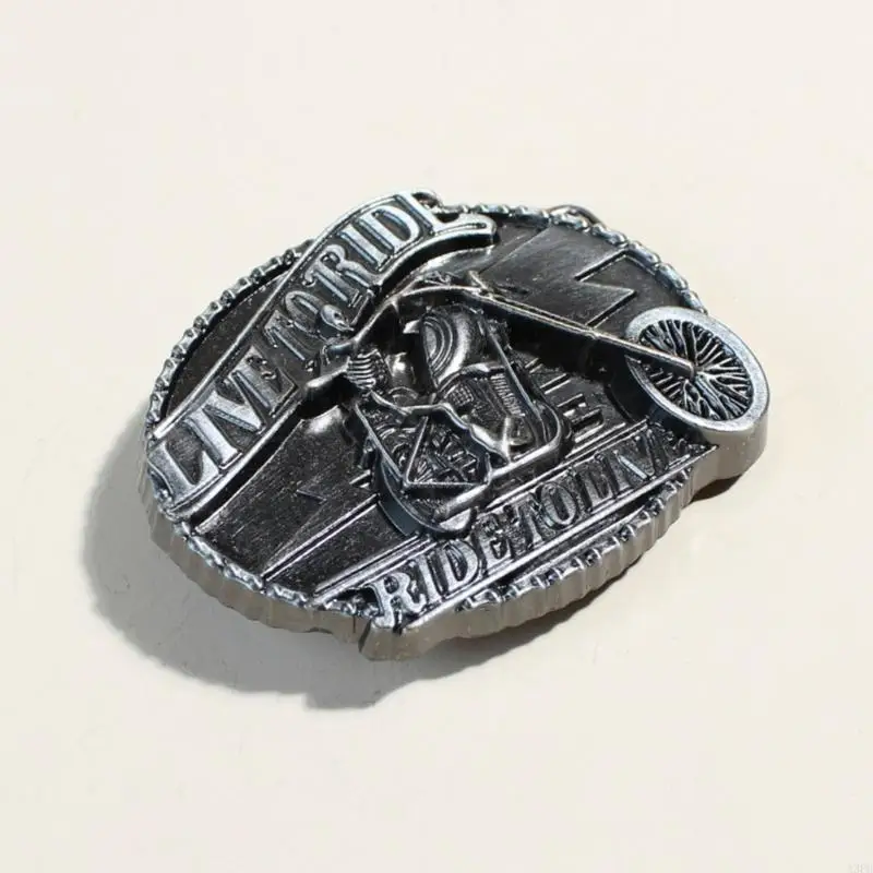 تنقش الجمجمة نمط حزام مشبك استبدال التبعي أنماط دراجة نارية المشبك #4