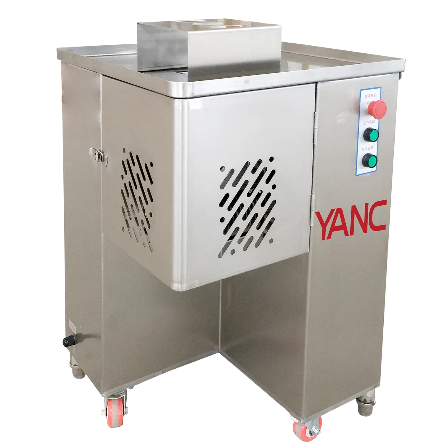 

Factory Direct Sales Of Industrial Equipment Meat Shredded Meat Slicer Suitable For Large Restaurants Meat Processing Machine