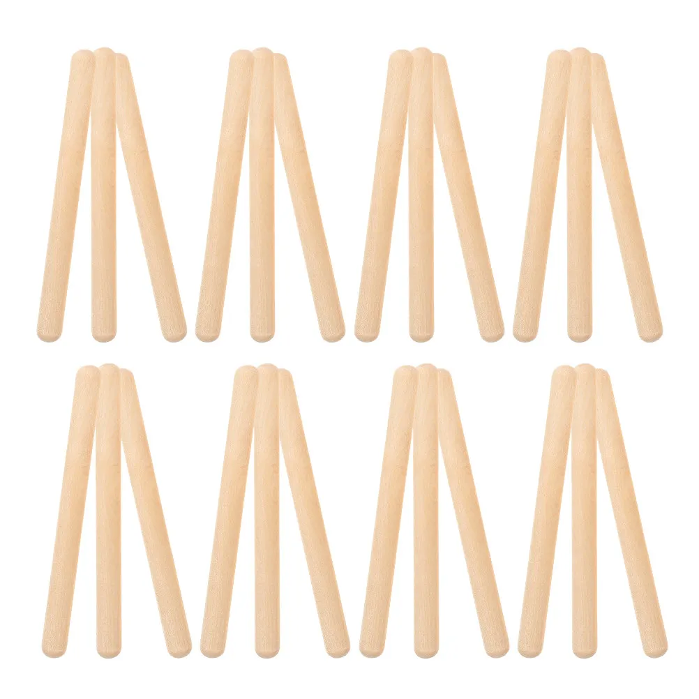 

32Pcs Rhythm Sticks Wooden Percussion Instruments Rounded Edge Safe for Beginner Music Practice Indoor Outdoor Play
