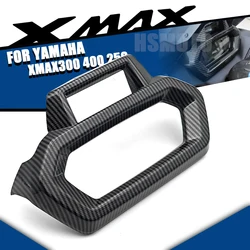 2023 XMAX 300 Motorcycle Accessories Dashboard Instrument Frame Cover Trim For YAMAHA XMAX300 Carbon Fiber Pattern
