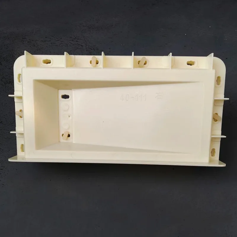Double Sided Hollow Cement Brick Mold Plastic Abs 40 * 20 * 10Cm For Outdoor And Indoor Decoration Partition Background Wall