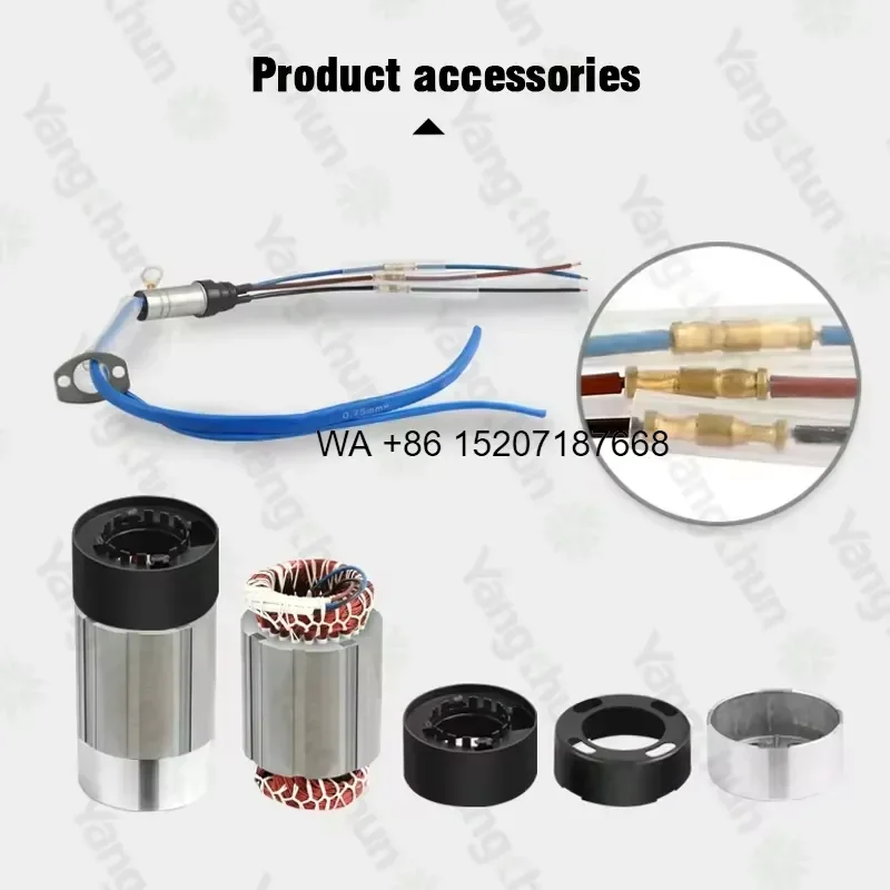 Wmwmnu 4inch 750W 5m3h Submersible AC DC Solar Powered Deep Well Water Pump Set for Agriculture