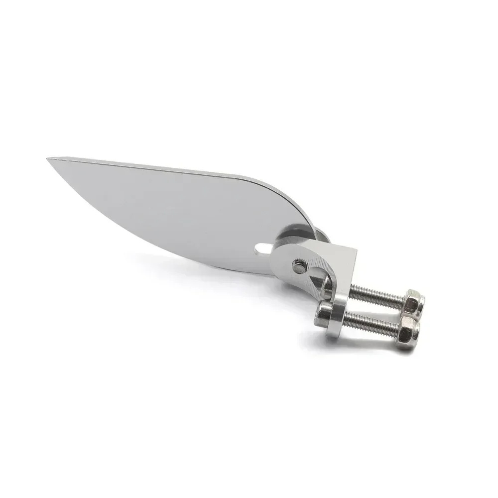 Voor CNC-gefreesde verstelbare aluminium draaivinnen Hoge precisie draaivinnen 55 mm lengte 21 mm breedte voor RC-boot