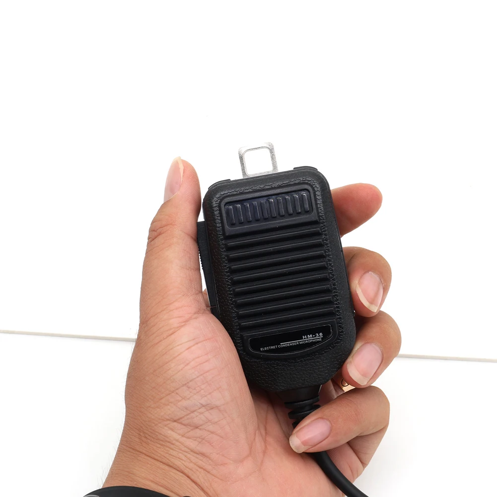 HM-36 Hand Speaker Mic, Microfone para ICOM IC-718, IC-78, IC-765, IC-761, IC-7200IC-7600, Rádio de carro móvel, Walkie Talkie