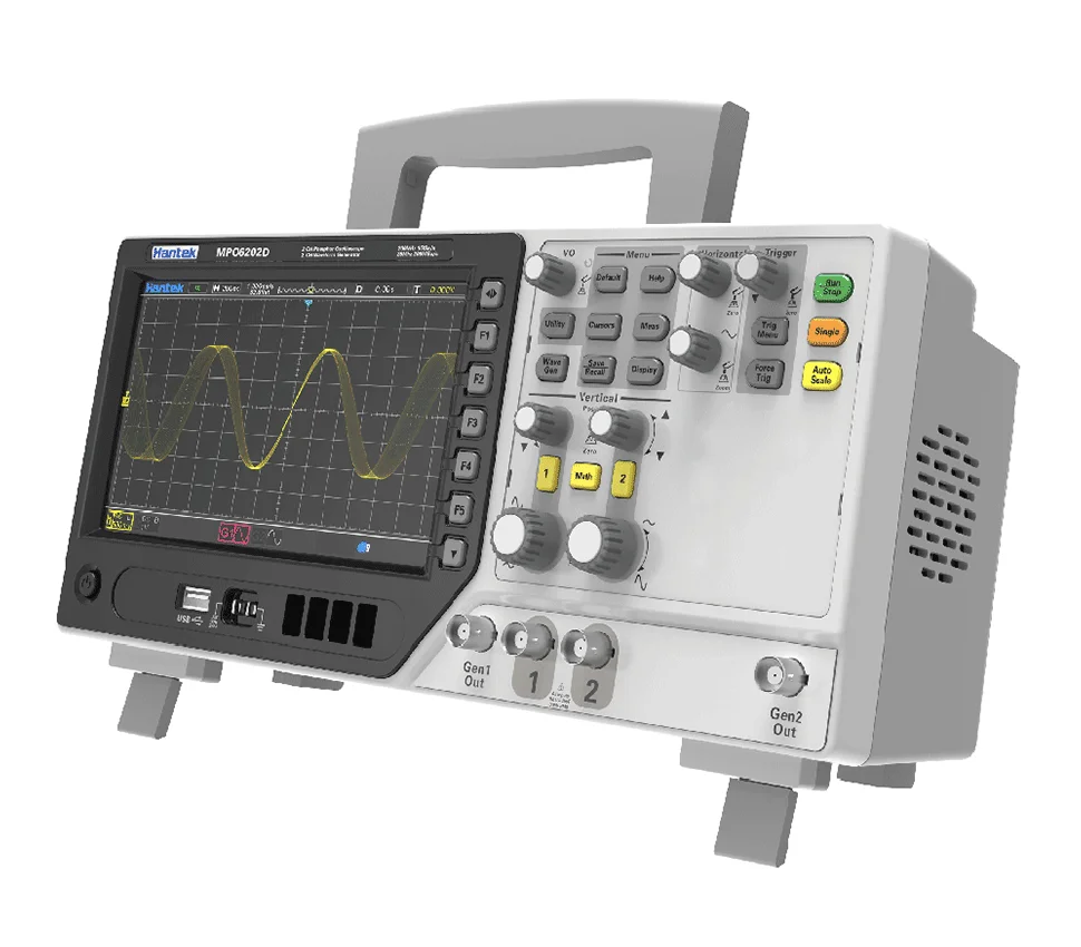 MPO6082D Six in One Oscilloscope Digital Fluorescent Oscilloscope 2channels 80MHz  with 16 Channels Logic Analyzer