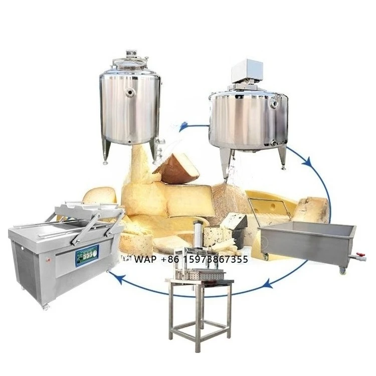 Máquina Procesadora de Queso ORME de 1000 Litros, Equipo de Producción de Queso Mozzarella