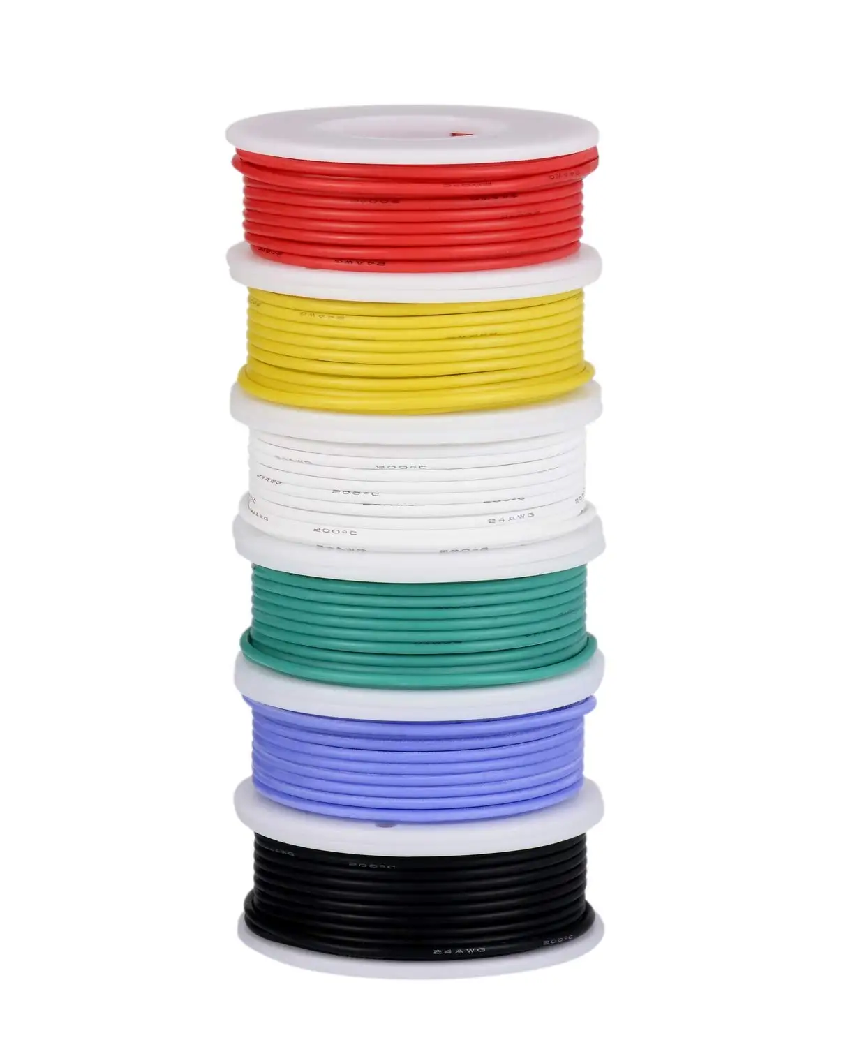 Ultra Soft Silicone Wire (with Scroll) 30/28/26/24/22/20/18/16AWG Silicone Rubber Insulated Tinned Copper Heat resistant Cable