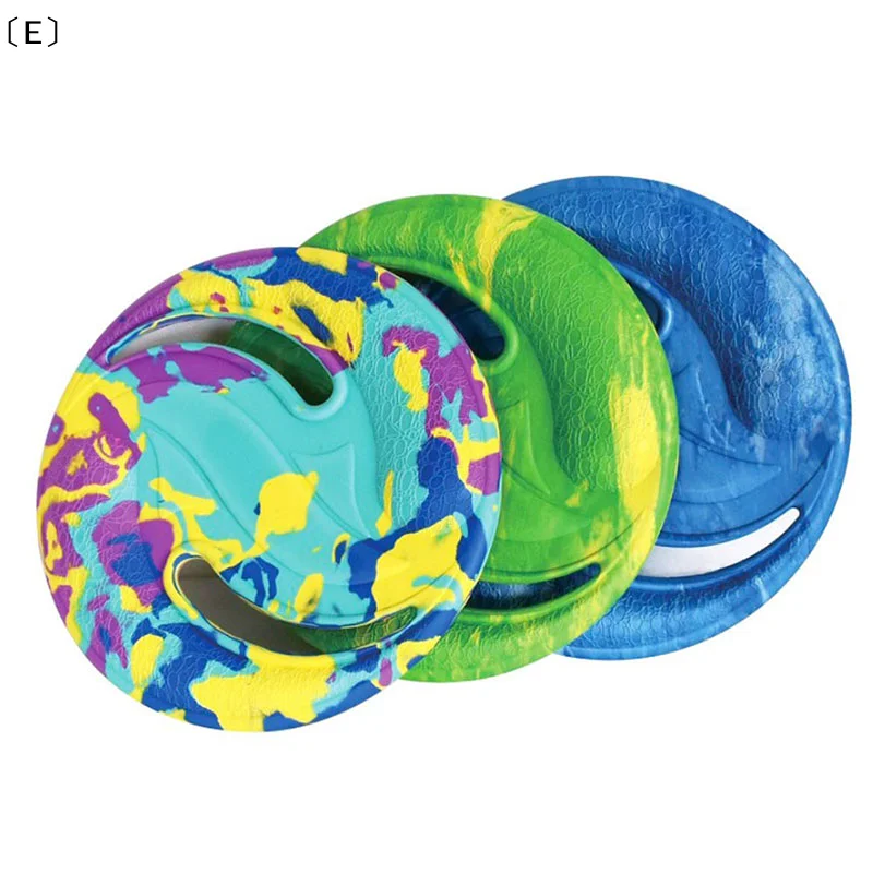〔E〕Foam Flying Disc Educational Flying Plate Outdoor Supplies Kid Park Play Toy〔Winter5〕