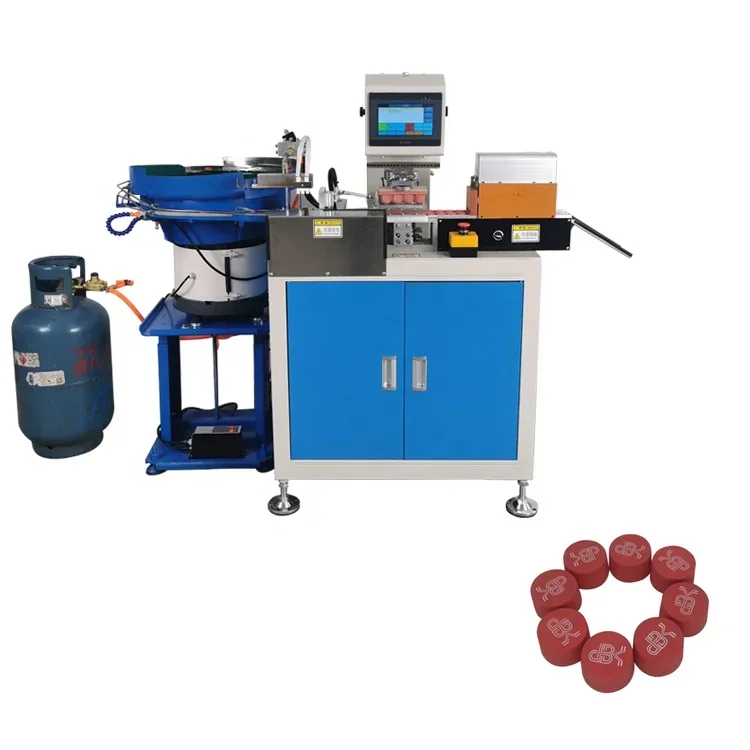 Fully automatic one color custom water plastic bottle caps pad printer printing machine