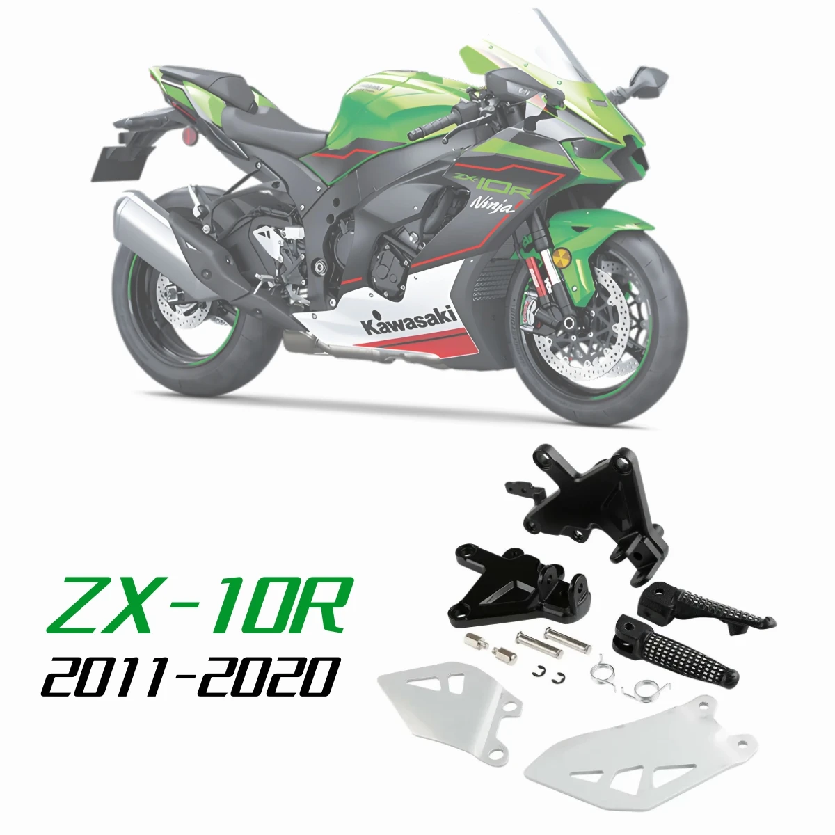 for-kawasaki-ninja-zx10r-zx-10r-zx-10r-2011-2020-motorcycle-acsessories-front-driver-foot-pegs-footrest-bracket