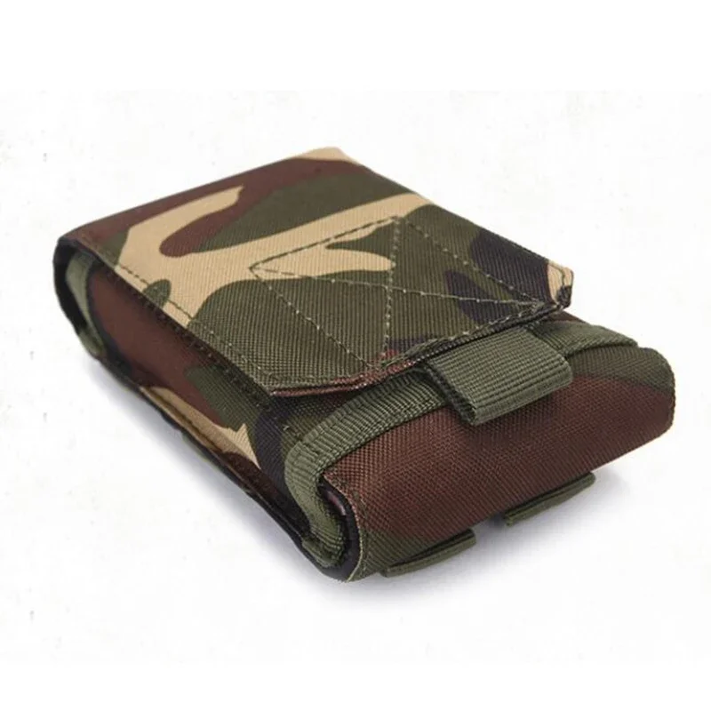 Tactische Molle Mobiele Telefoon Holster Pouch Heuptas voor iPhone 12ProMax/12Pro/12/11ProMax/11/X/8P/8/7P/7/6 5.5 "Telefoon