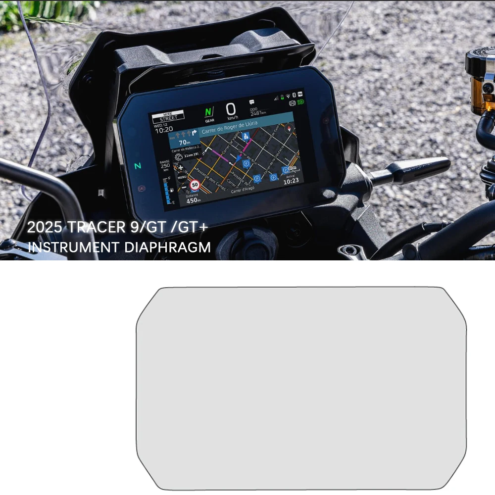 For Yamaha 2025 Tracer 9/GT /GT+ Accessories Scratch Cluster Screen Dashboard For Yamaha racer 9 Motorcycle Protection Instrumen