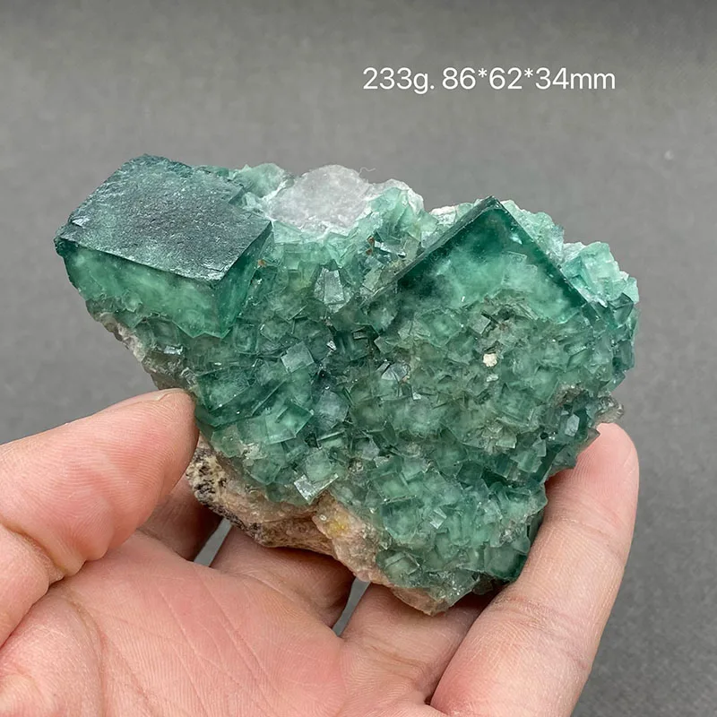 100% Natural green fluorite Mineral specimen cluster Stones and crystals Healing crystal Free shipping